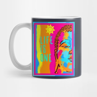 Buddha Art LIFE IS ONE Mug